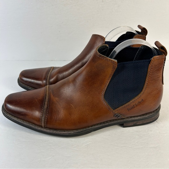 ❤️ Josef Seibel Brown Leather Chukka Boots 41 - Picture 6 of 8
